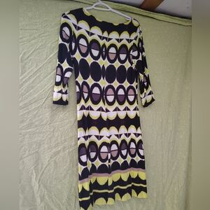 Donna Ricco New York Vibrant Patterned Dress